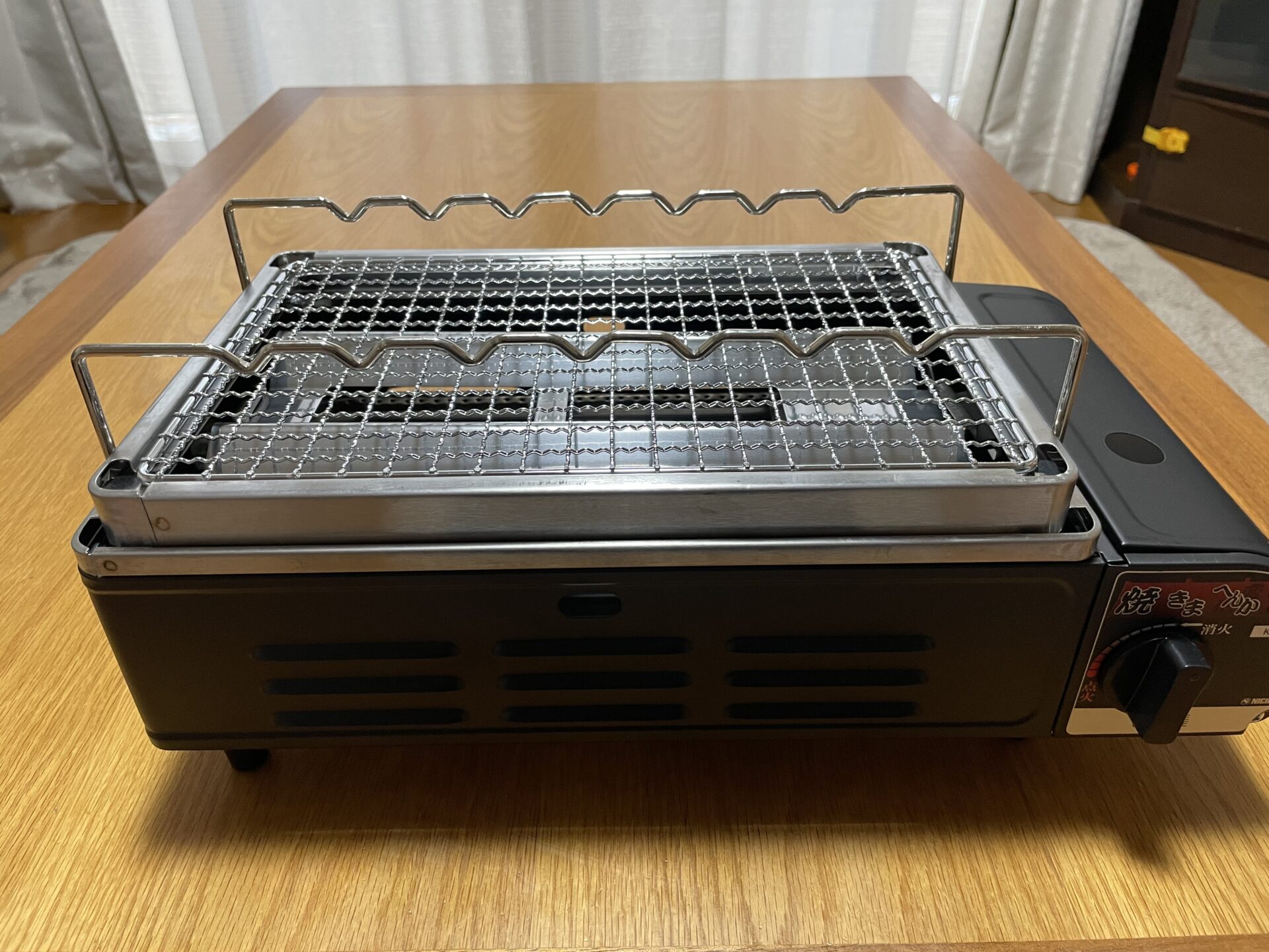 【カセットコンロ 焼きまへんか2】一台三役の優れモノ！焼鳥・網焼き・鉄板プーレトで幅広く使える！ えひめオッさんポ♪